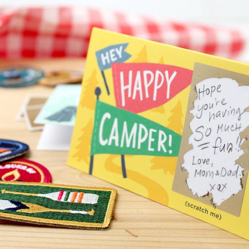 Scratch Off Camp Mini Notes