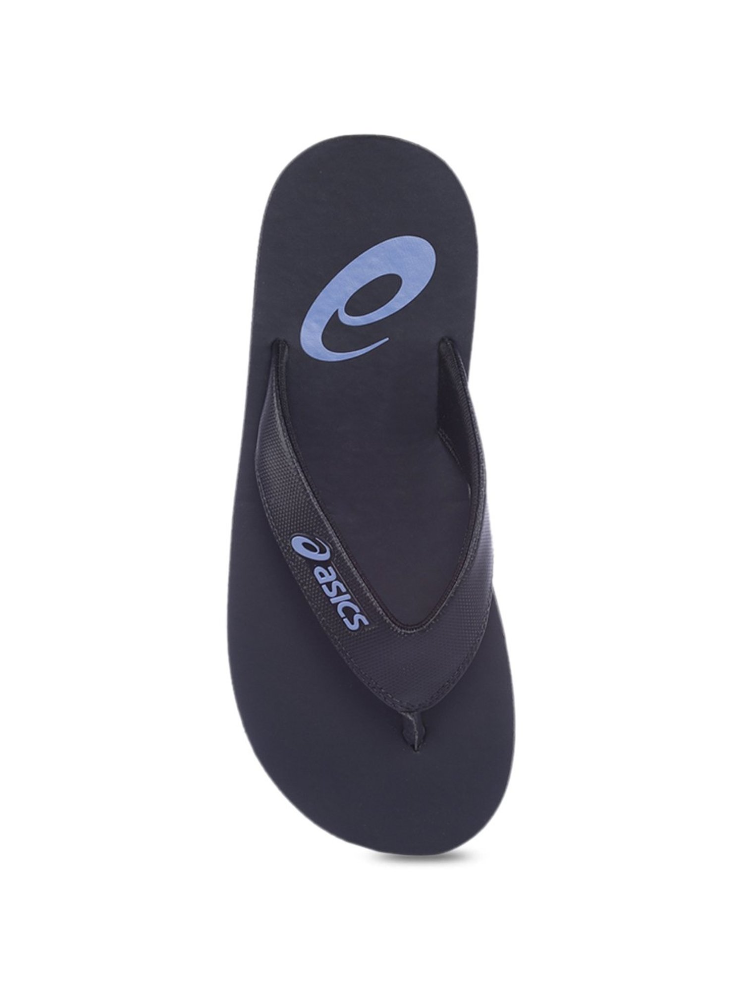 Asics Men's ZORIAN AS Pitch Black Flip Flops