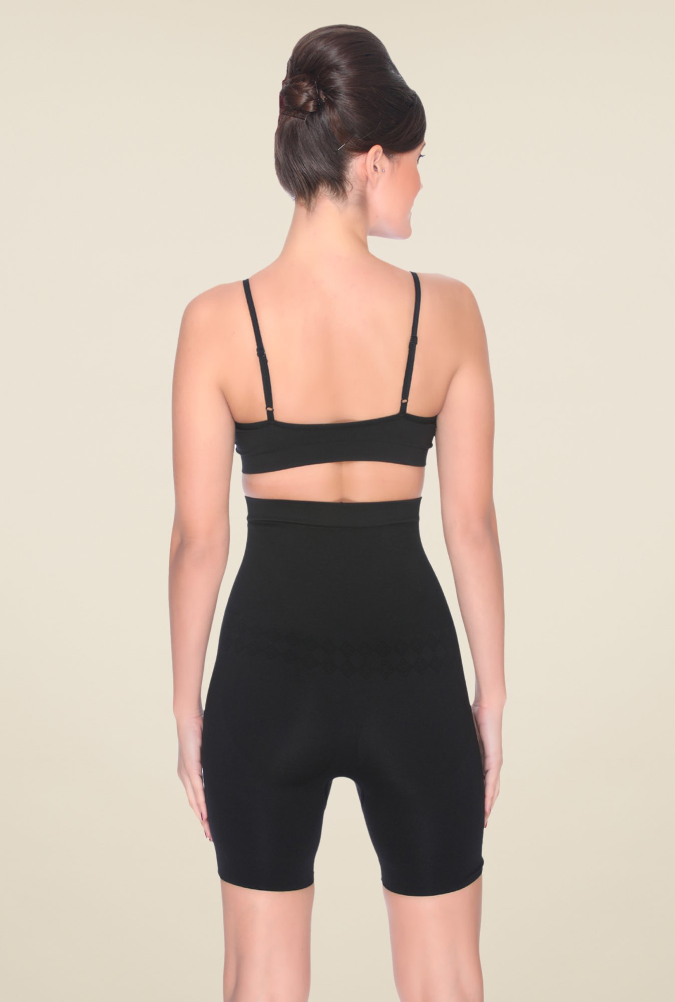 C9 Black Solid Shapewear Bottom
