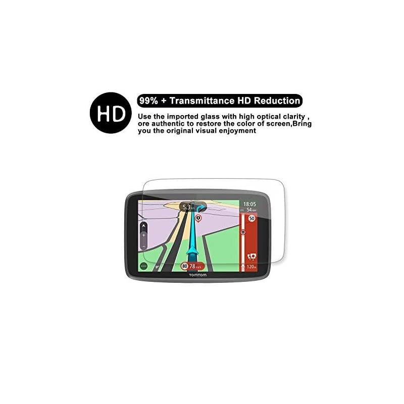 Special for Tomtom GO 620 6200 6250 GPS 6-Inch Display Navigation Screen Protector,  HD Clear Tempered Glass Screen Guard Shield Scratch-Resistant Ultra HD Extreme Clarity