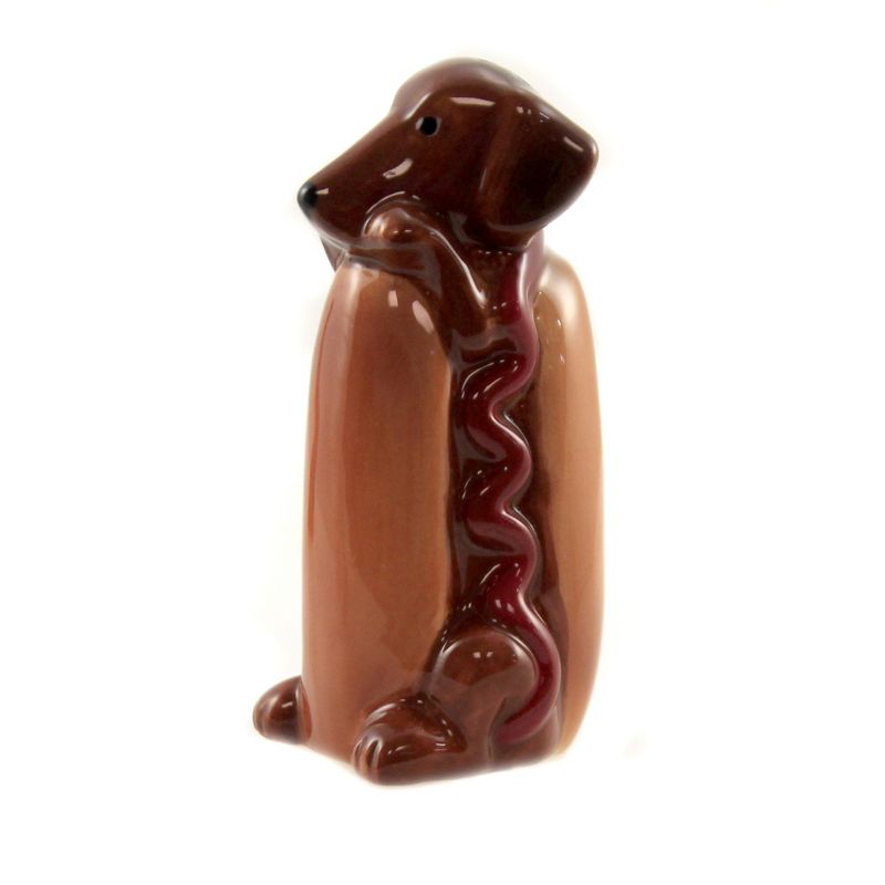 Tabletop 3.25" Hot Dogs Magnetic Shakers Pacific Trading  -  Salt And Pepper Shaker Sets