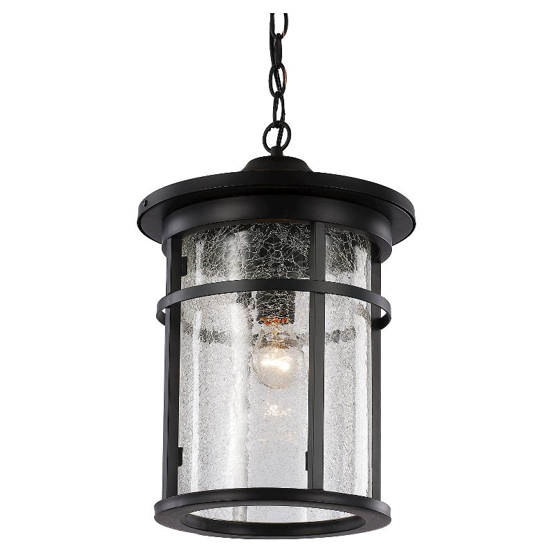Bel Air Lighting Outdoor Hanging Pendant Black