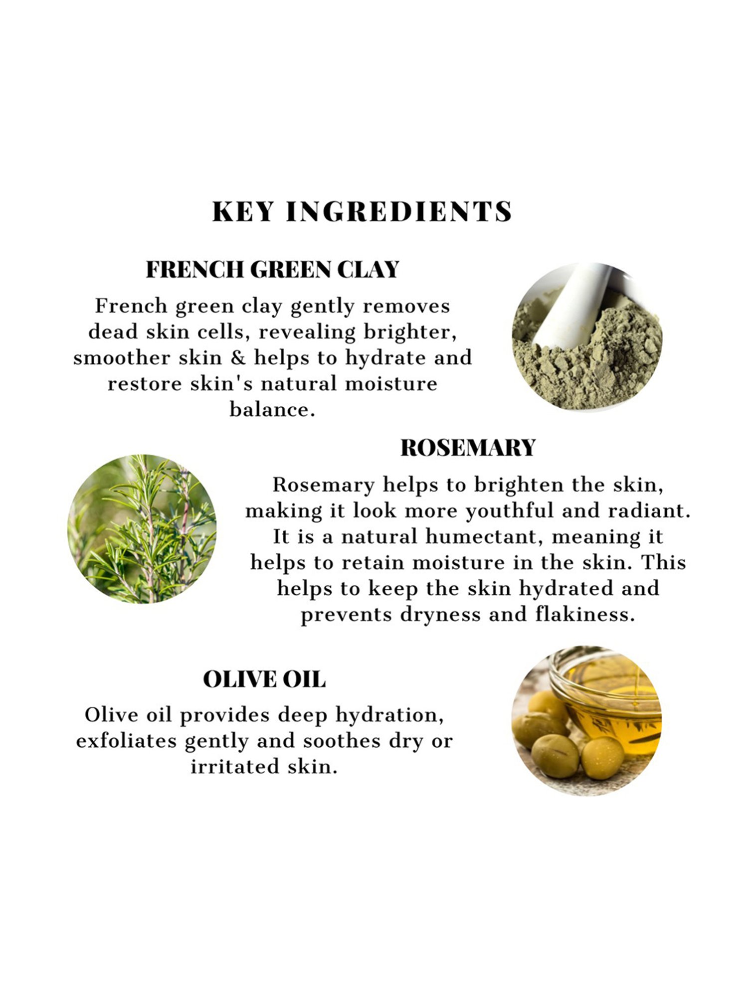 Iris Cosmetics Mineral Rich French Green Clay Mask - 50 gm