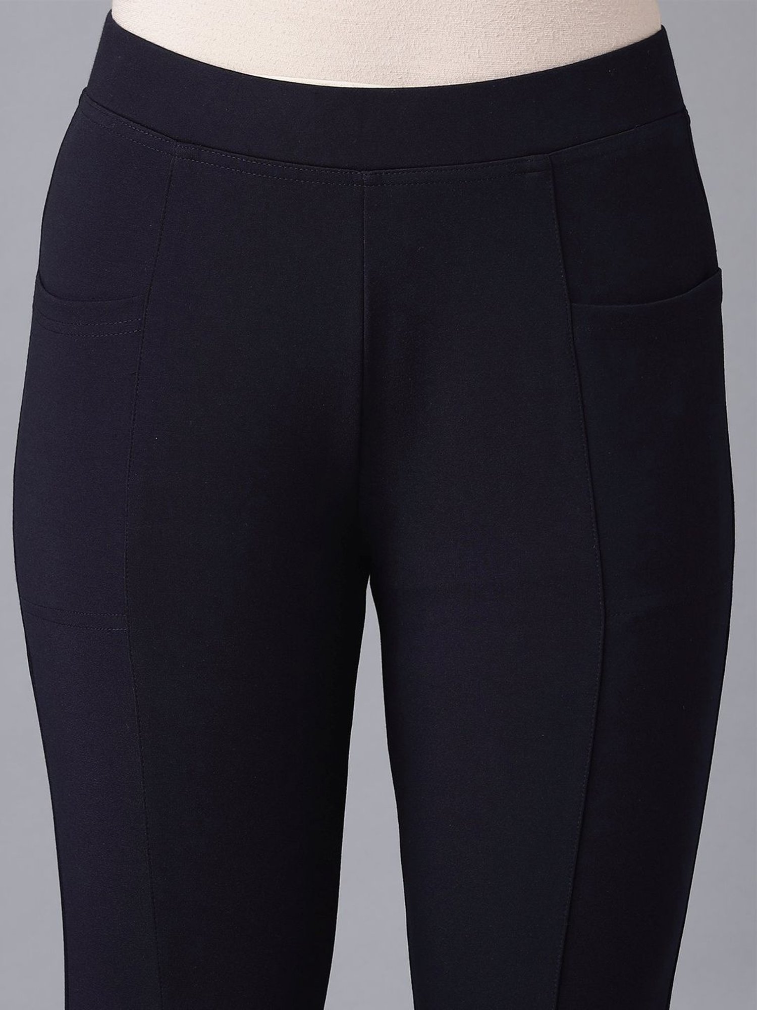 Elleven Navy Plain Pants