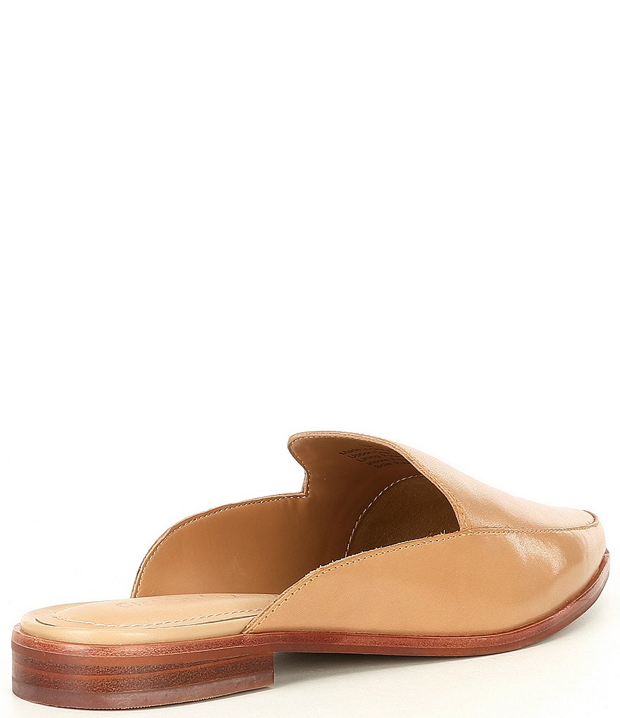 Gibson & Latimer Haydene Leather Structured Mules