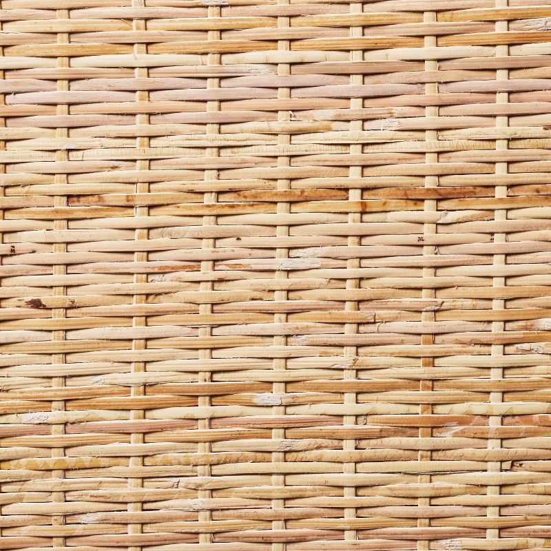 Canyon Lake Woven Shelf End Table Black - Threshold™ designed with Studio McGee