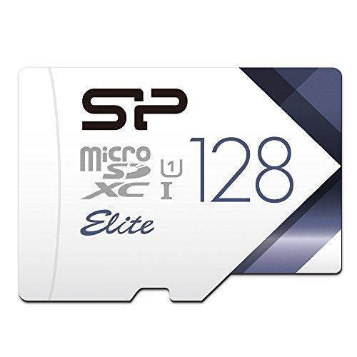 Silicon Power 128GB Micro SDXC UHS-1 Memory Card Limited Edition- with Adapter (SP128GBSTXBU1V21AU)