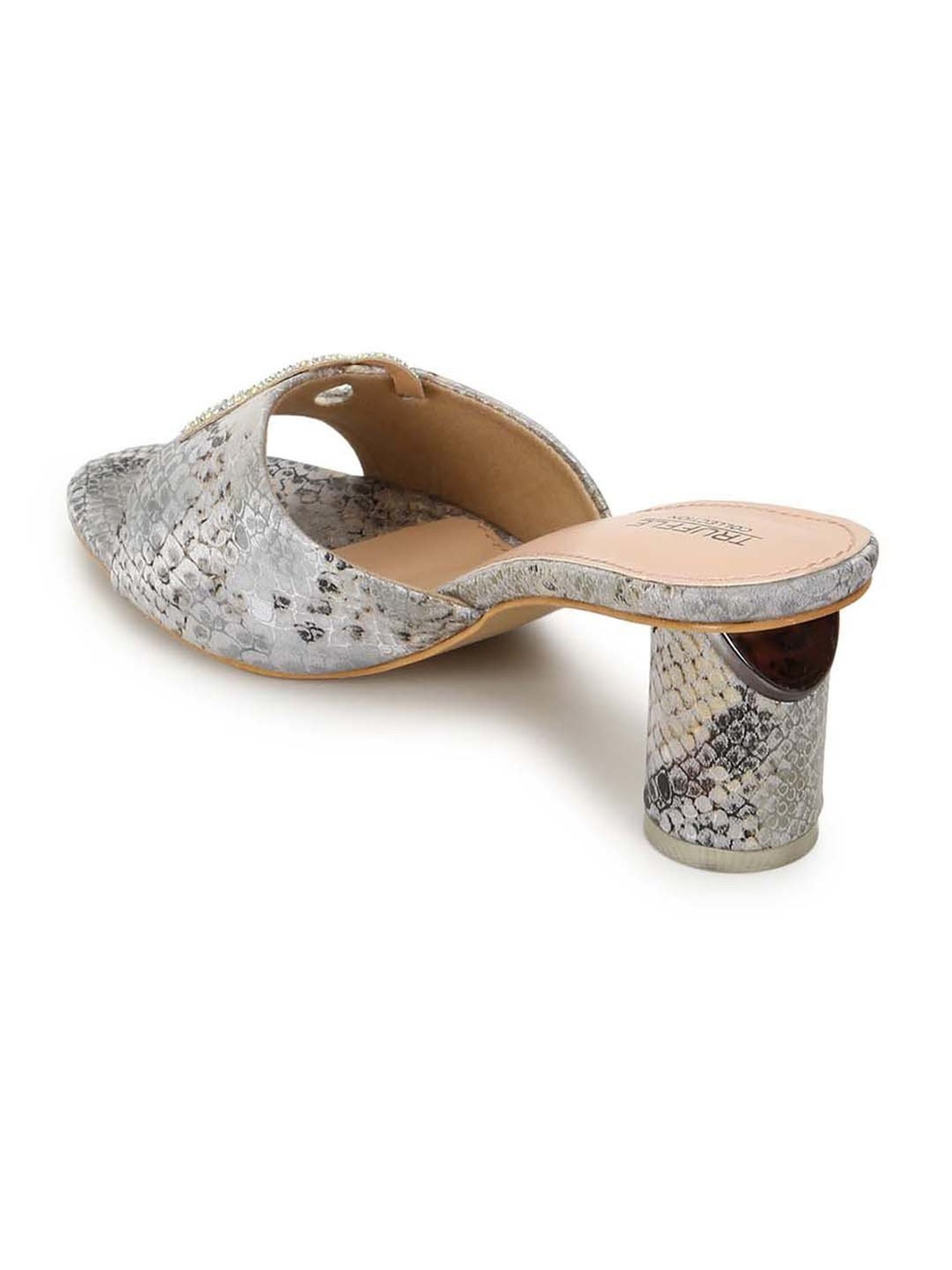 Truffle Collection Women's Grey Casual Sandals