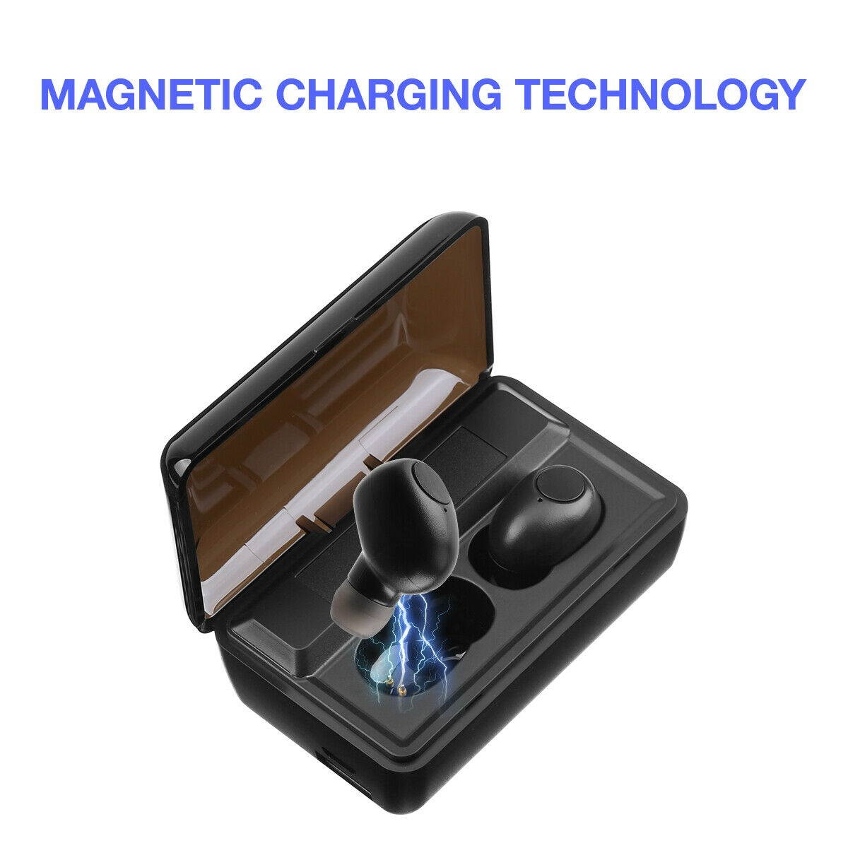 Bluetooth 5.0 Headset TWS Wireless Earphones Earbuds Stereo Headphones  Mic