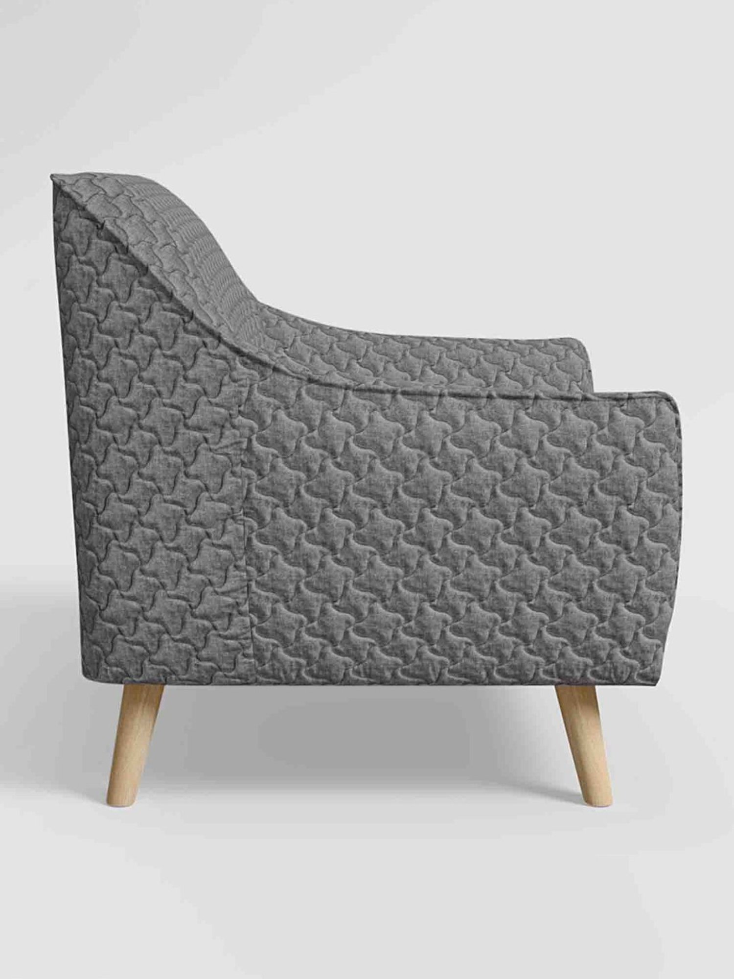 Durian Berry Black Premium Leatherette 2 Seater Sofa