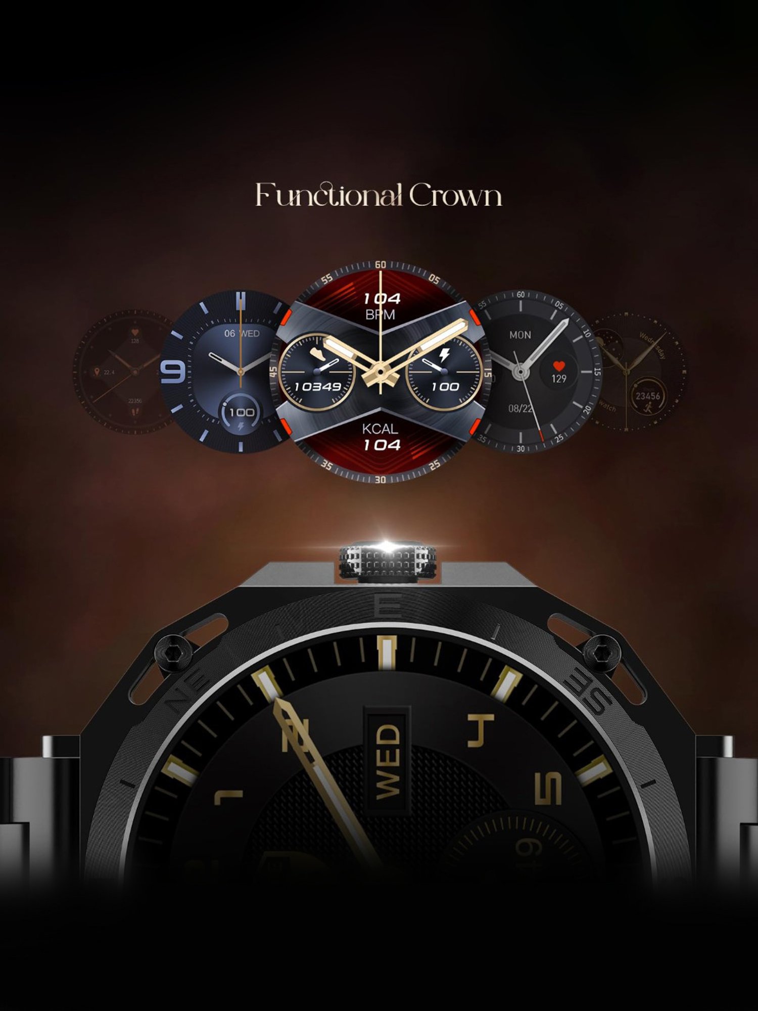 Boat Enigma Z20 Smartwatch with 1.51 inch HD Display & Voice Assistant (Metal Black)