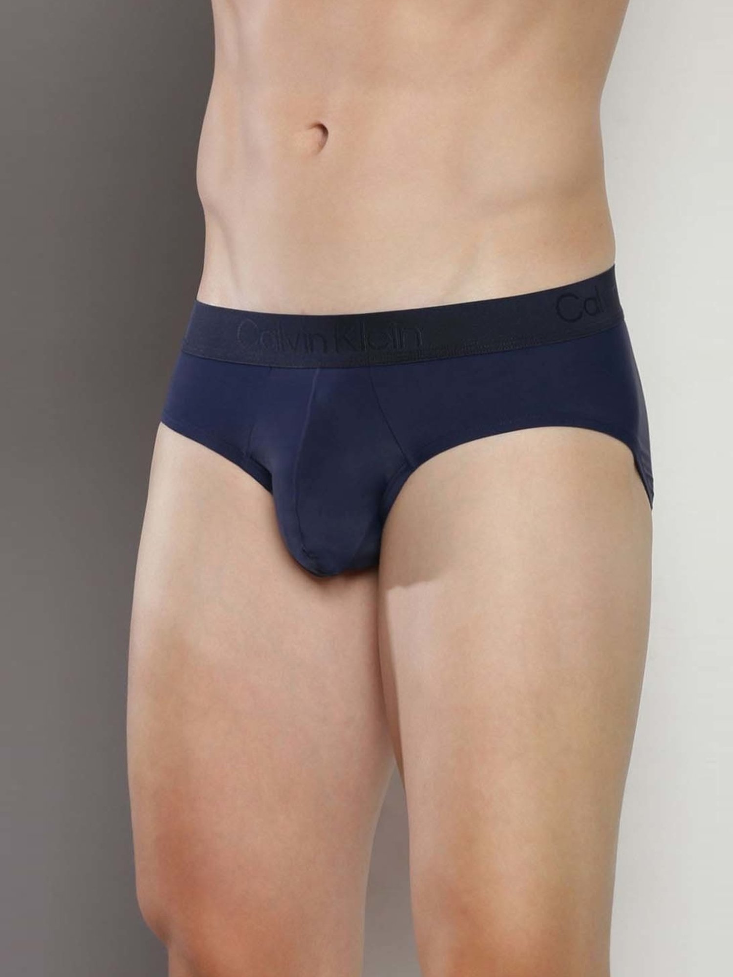 Levi's Grey Cotton Regular Fit Briefs