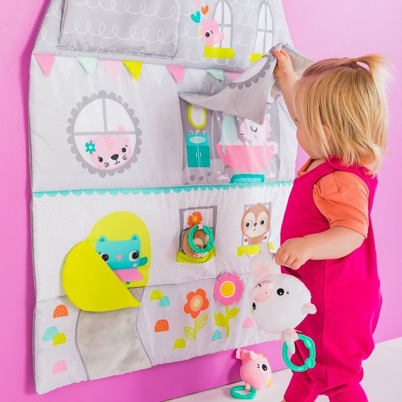 Bright Starts Floors of Fun Activity Gym & Dollhouse