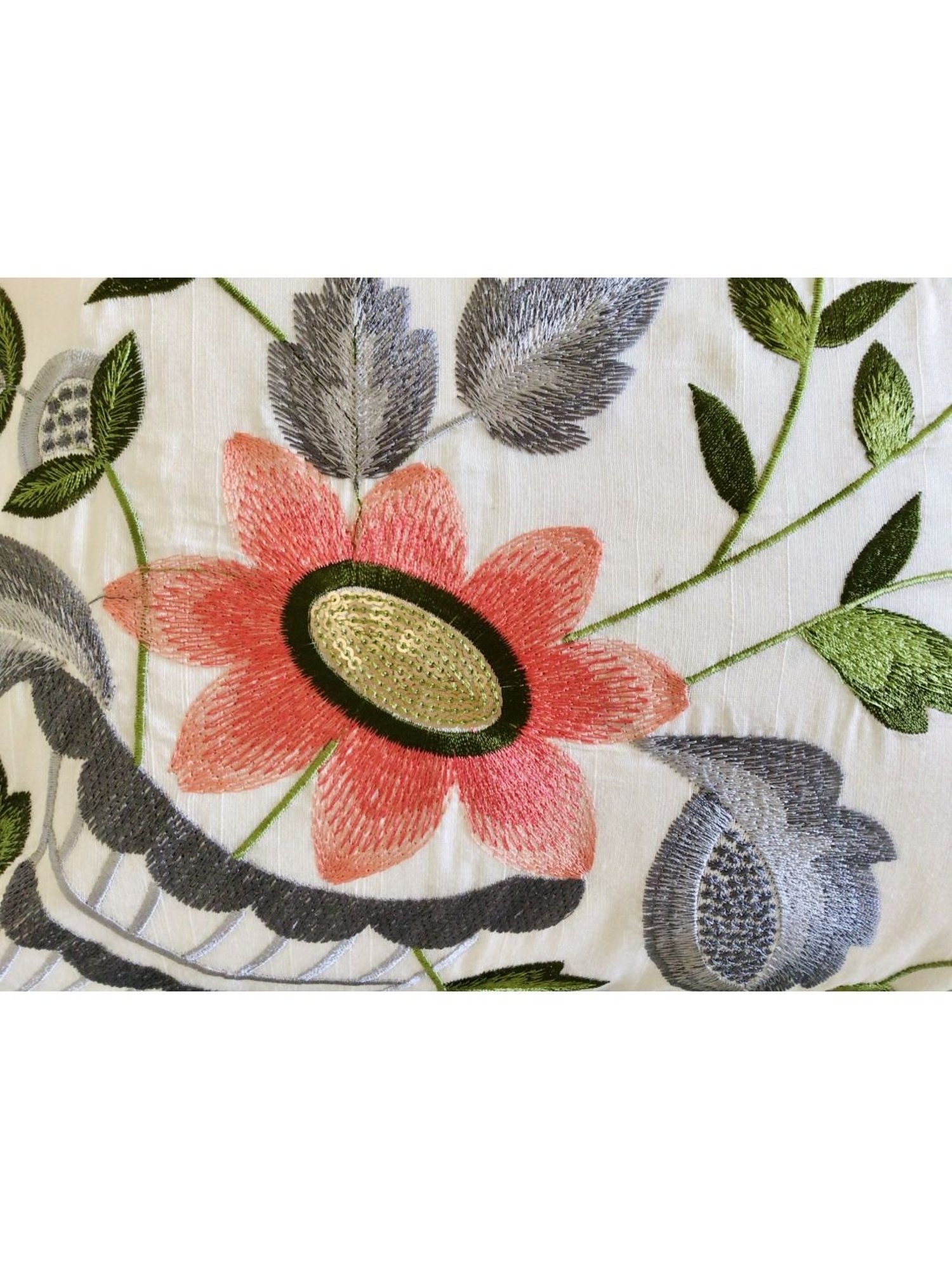 Swayam Multicolor Cotton 40 cm x 40 cm Cushion Covers - Set of 2