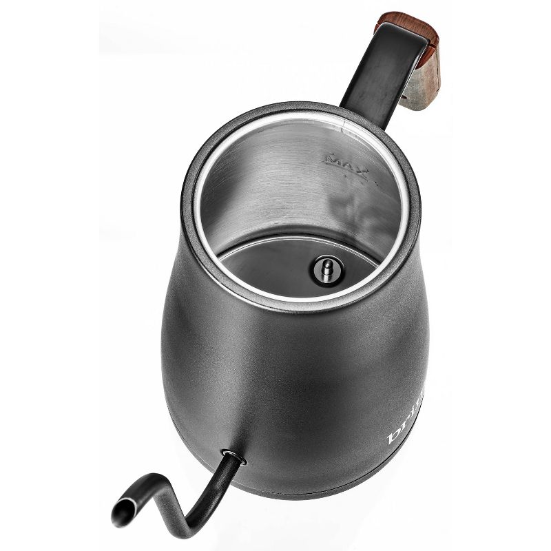 Brim 0.8L Gooseneck Kettle - Black