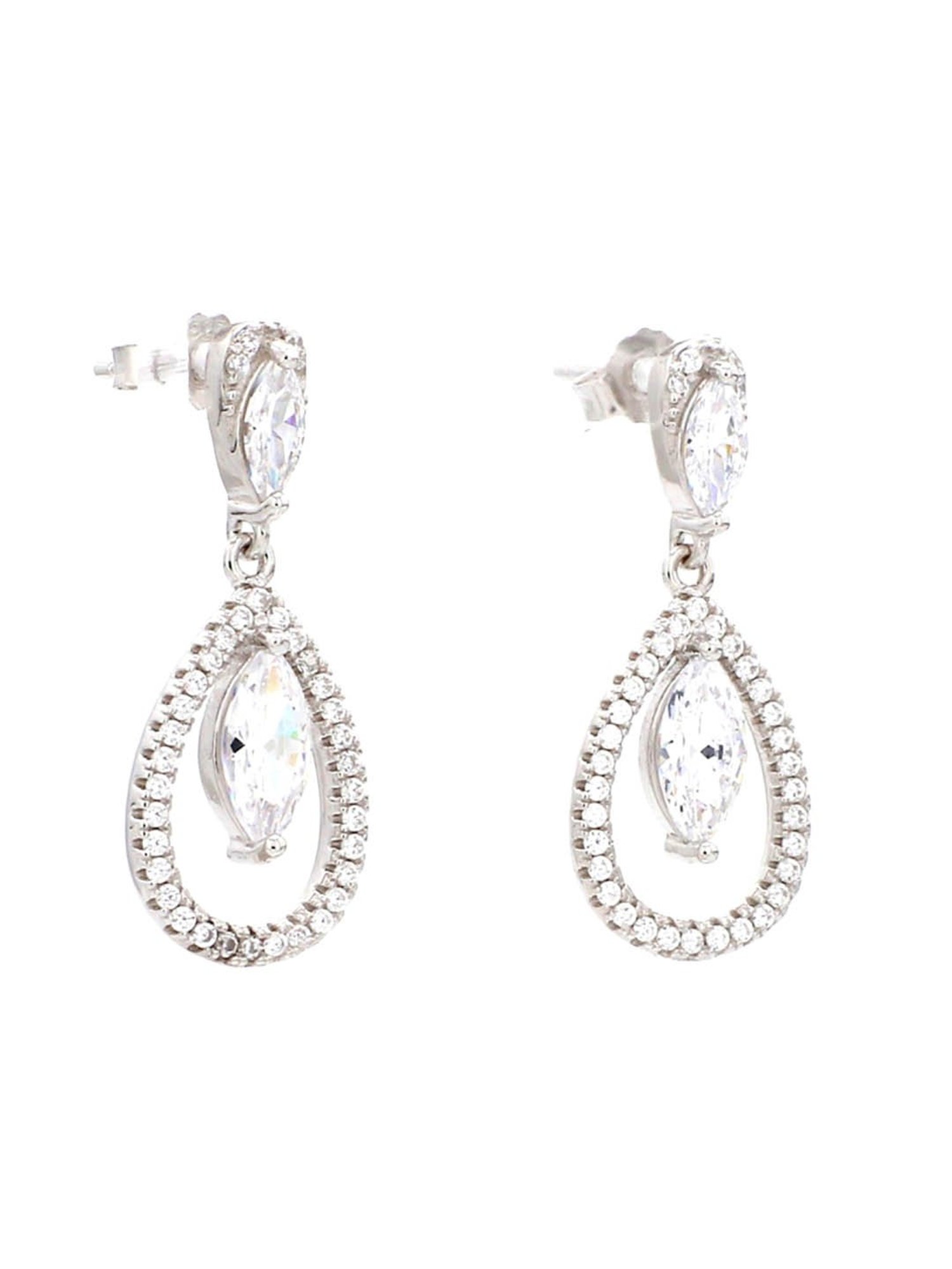 Ornate Jewels 92.5 Sterling Silver Earrings for Women