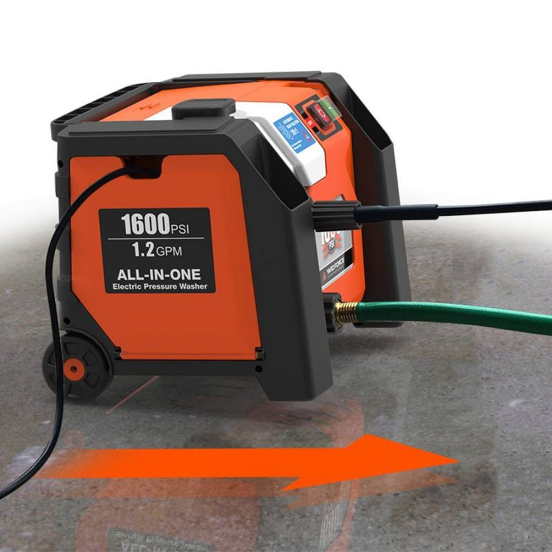 16" 1600psi All-in-1 Electric Pressure Washer - Yard Force