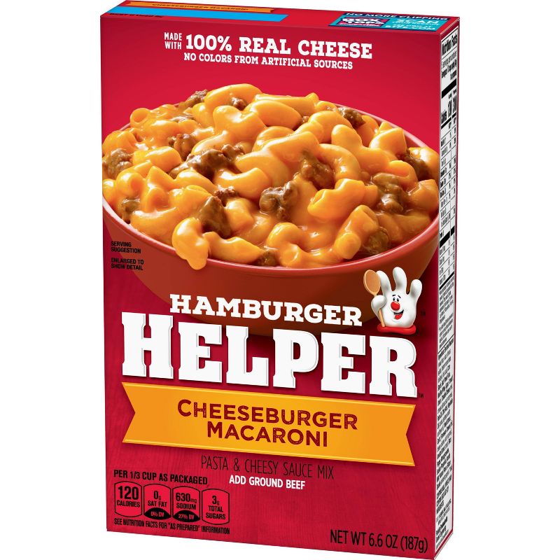 Hamburger Helper Cheeseburger Macaroni 6.6oz