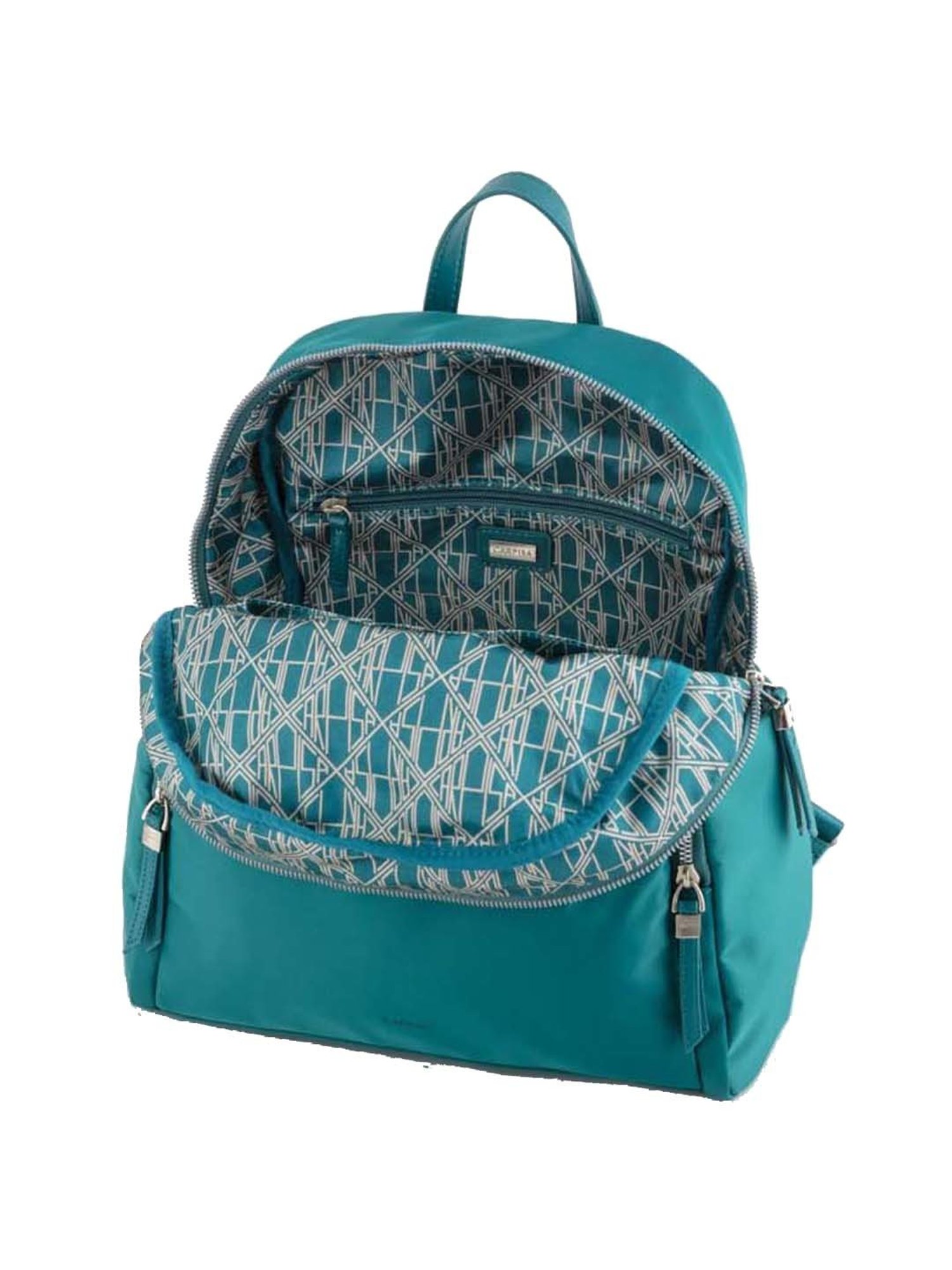 CARPISA Blue Fabric Medium Backpack
