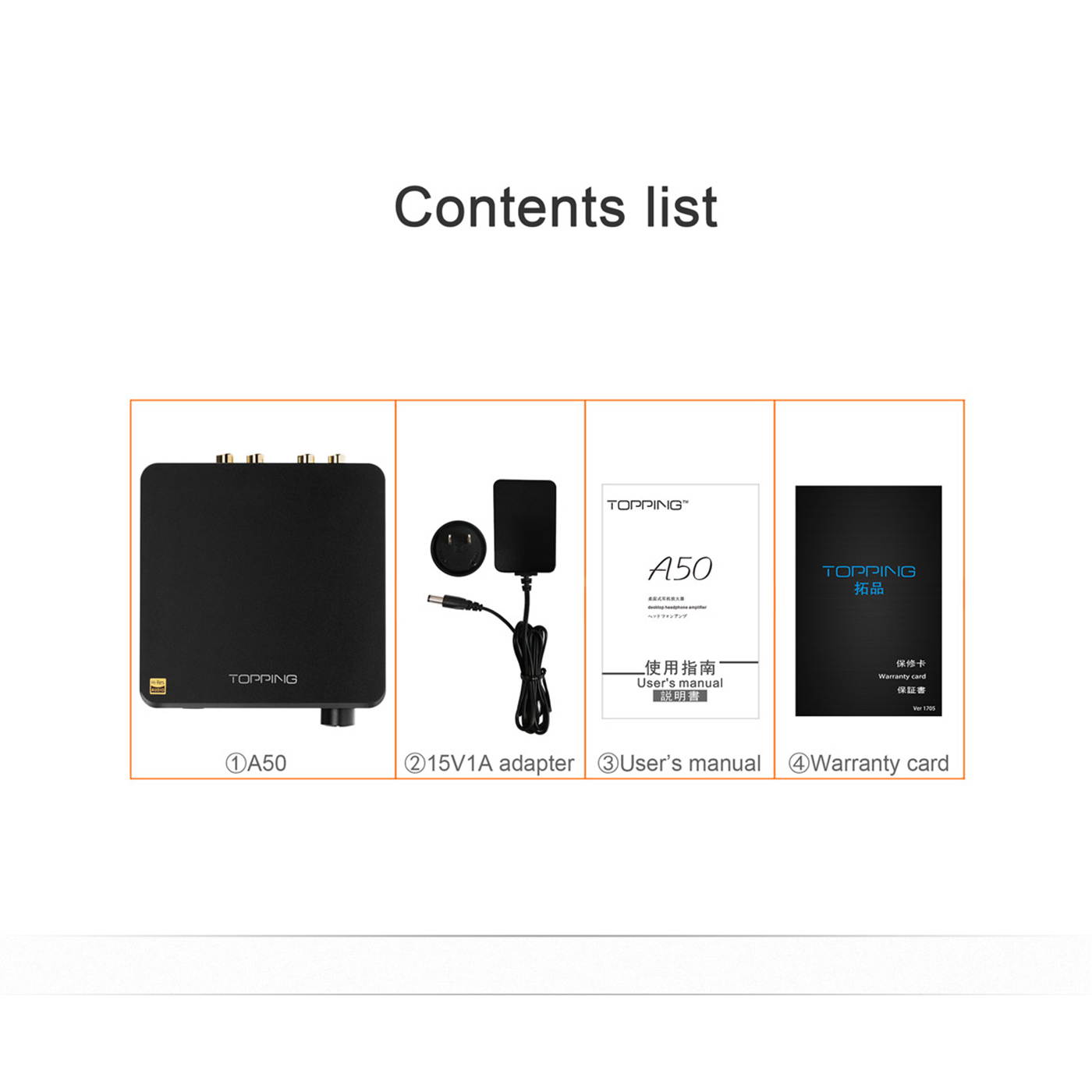 TOPPING A50 LME49720 Desktop Headphone Amplifier Combined with Topping D50s D50 P50