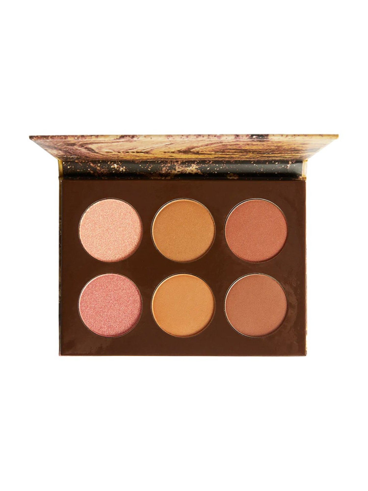 BH Cosmetics Nude Ego In The Buff All-in-One Face Palette Light To Medium - 15 gm