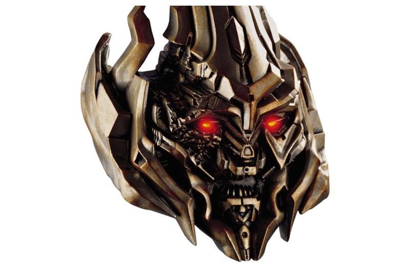 Carlton Cards 3.5" Transformers Megatron Lighted Brown Christmas Ornament