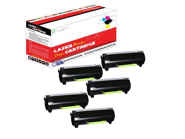 OWS&reg; Remanufacture 5PK 50F000G Toner Cartridge for Lexmark Made in USA MS310 MS310d MS310dn MS312dn MS315dn MS410d MS410dn