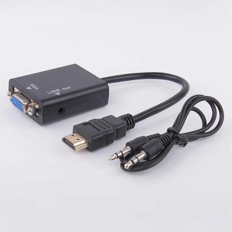LEORY 1080P High-Definition Multimedia Interface to VGA Adapter Digital to Analog Convertor Video Cable for XBOX HDTV PC -
