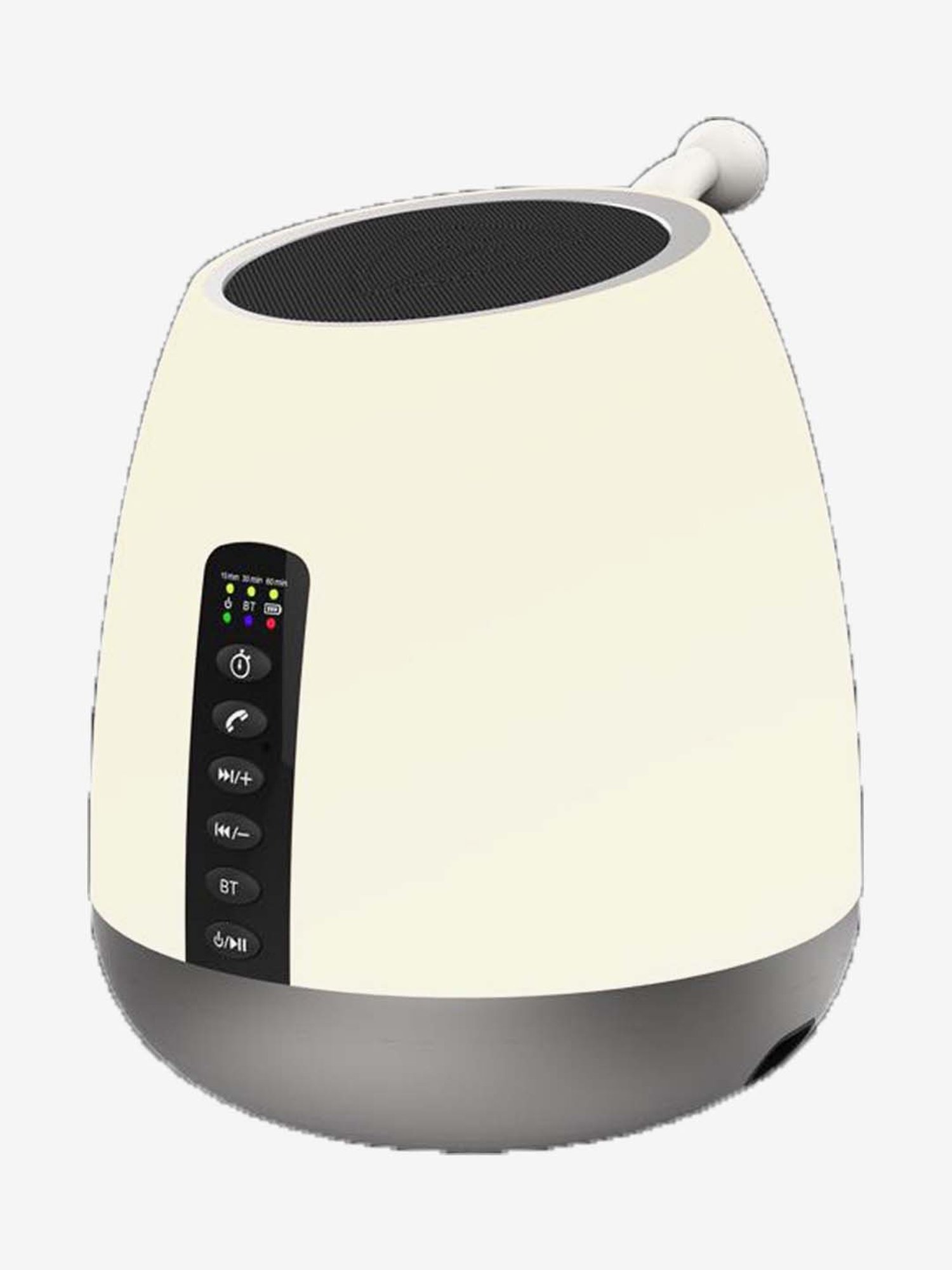 BPS5 5 quot Outdoor Weather Resistant Bluetooth Patio Speakers Pair White