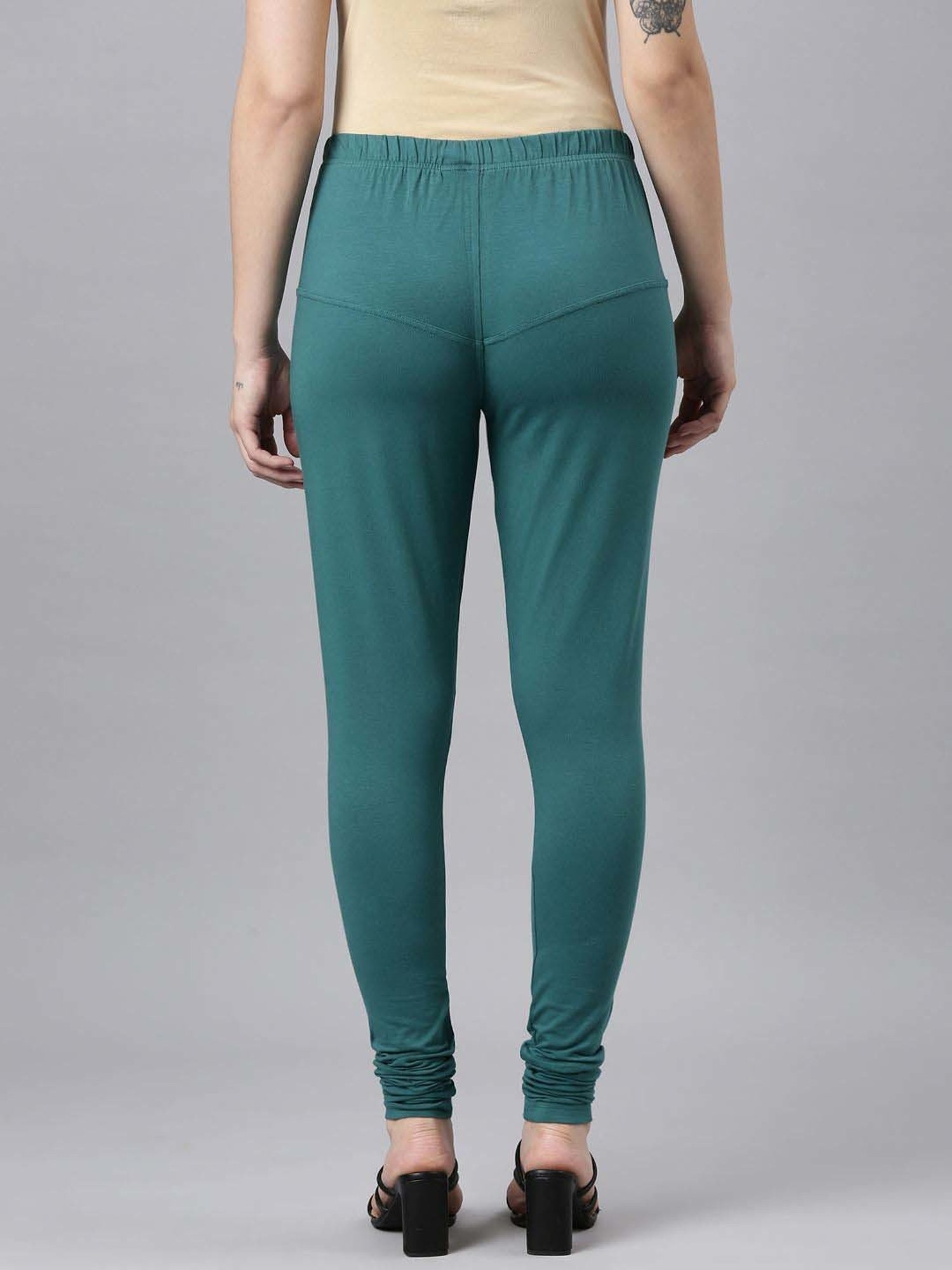 Dixcy Slimz Green Skinny Fit Leggings