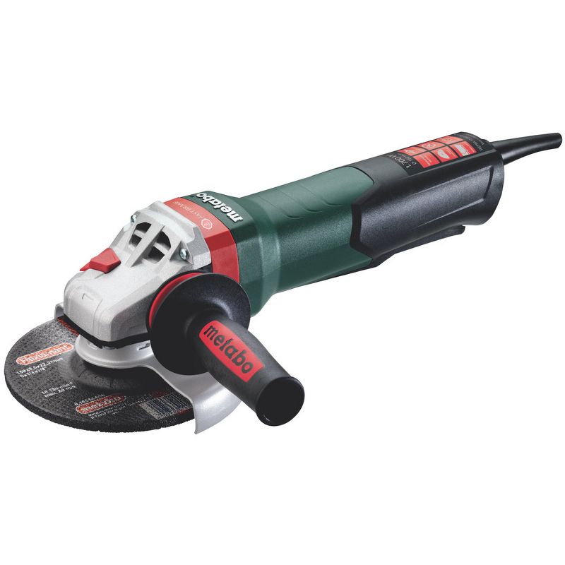 Metabo WEPBA17-150 Quick 14.5 Amp 6 in. Angle Grinder with Brake, TC Electronics and Non-Locking Paddle Switch