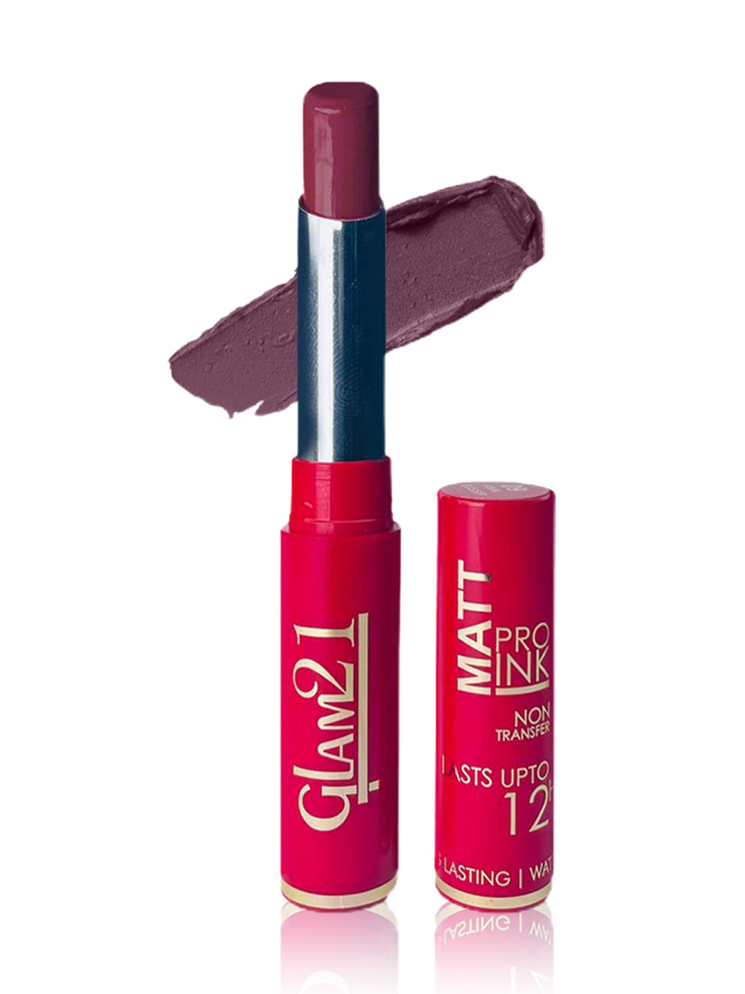 Glam21 Matt Pro Ink Non Transfer Lipstick 15 Wicked Wine - 3 gm