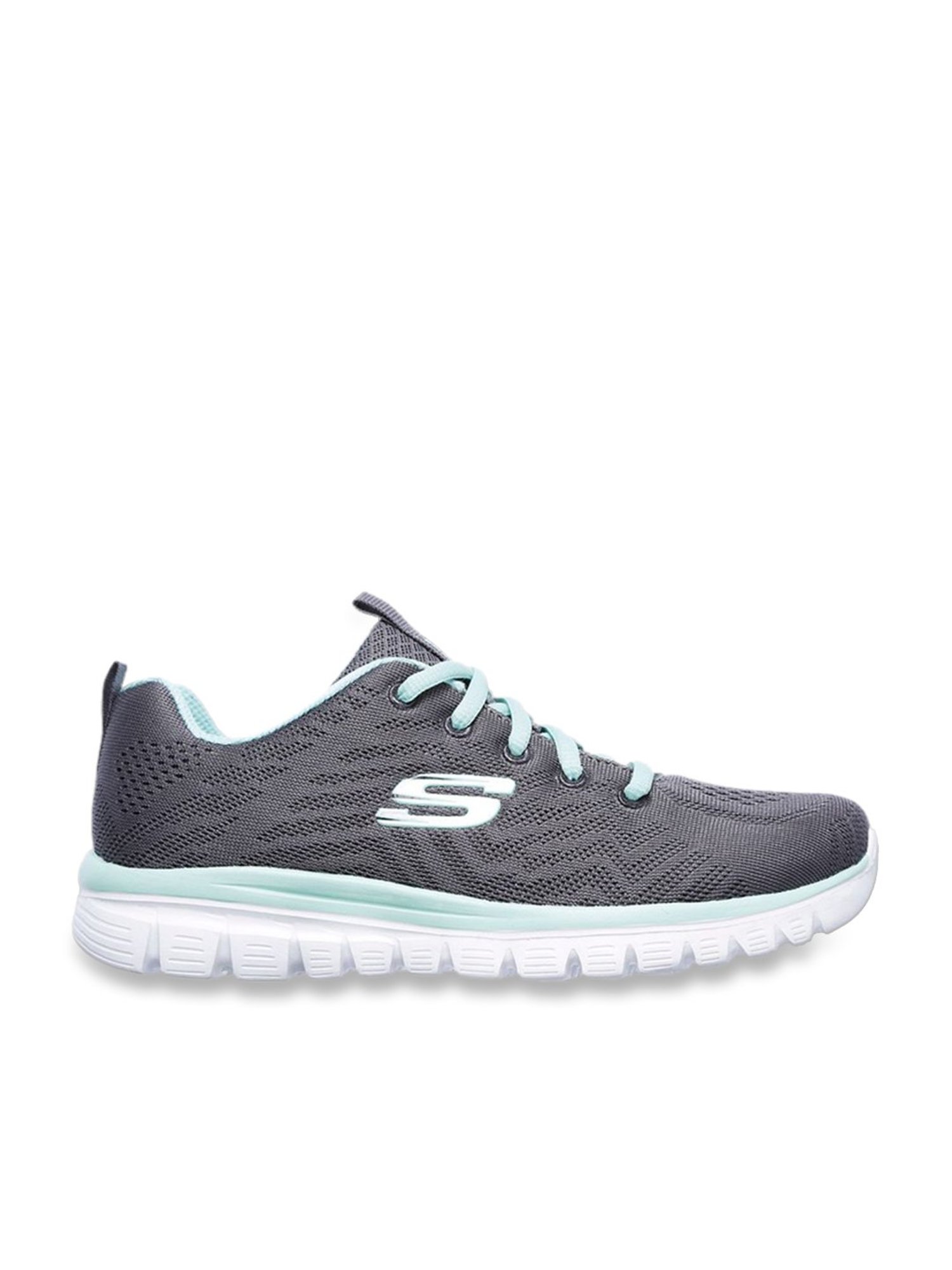 Skechers Women's Graceful Get Connected Grey Running Shoes