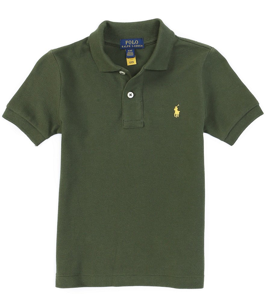 Nautica Big Boys 8-20 Short-Sleeve Vertical Logo Polo