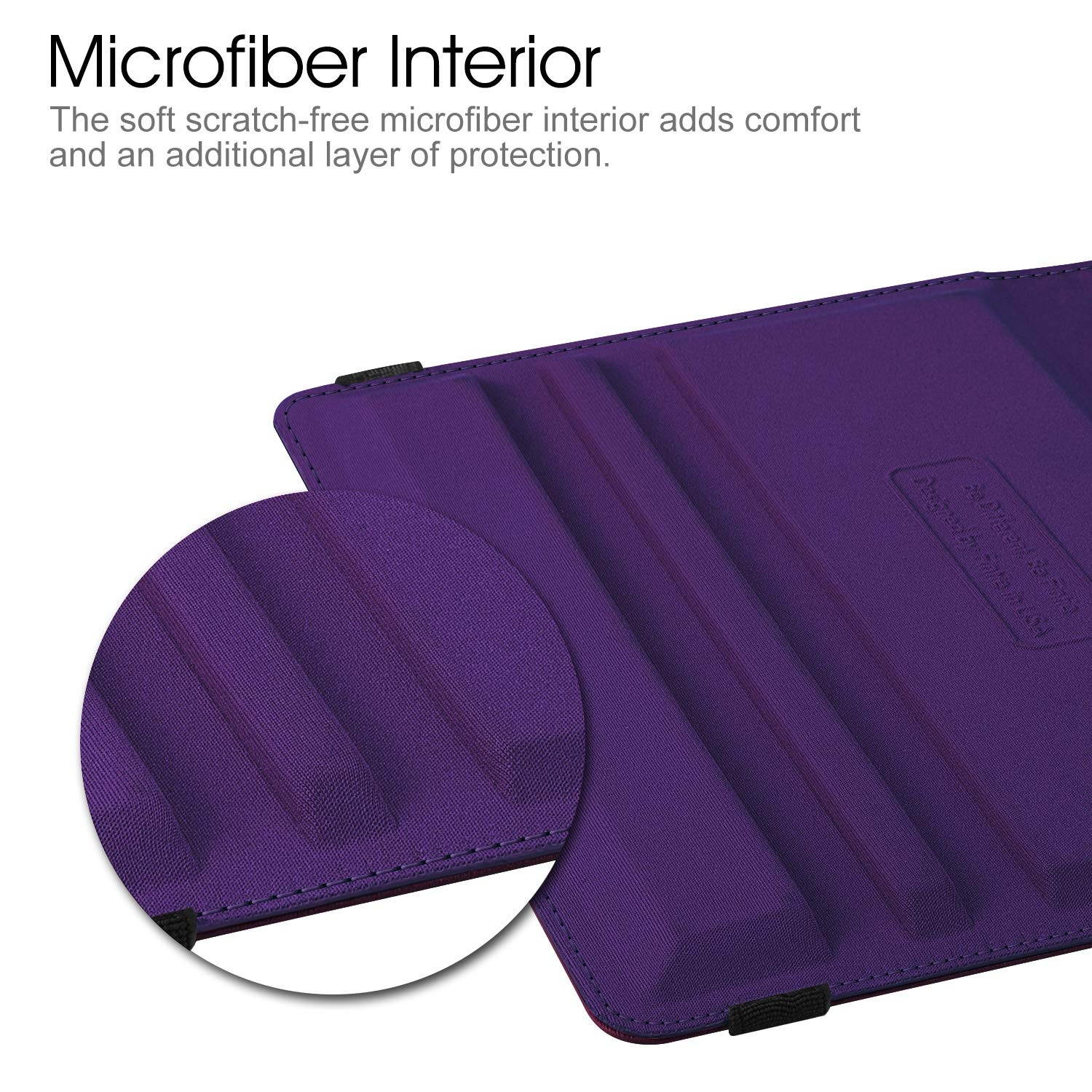 Fintie Case for iPad Pro 9.7-360 Degree Rotating Stand Protective Cover with Smart Stand Cover Auto Sleep/Wake Feature for iPad Pro 9.7 Inch (2016 Version), Purple