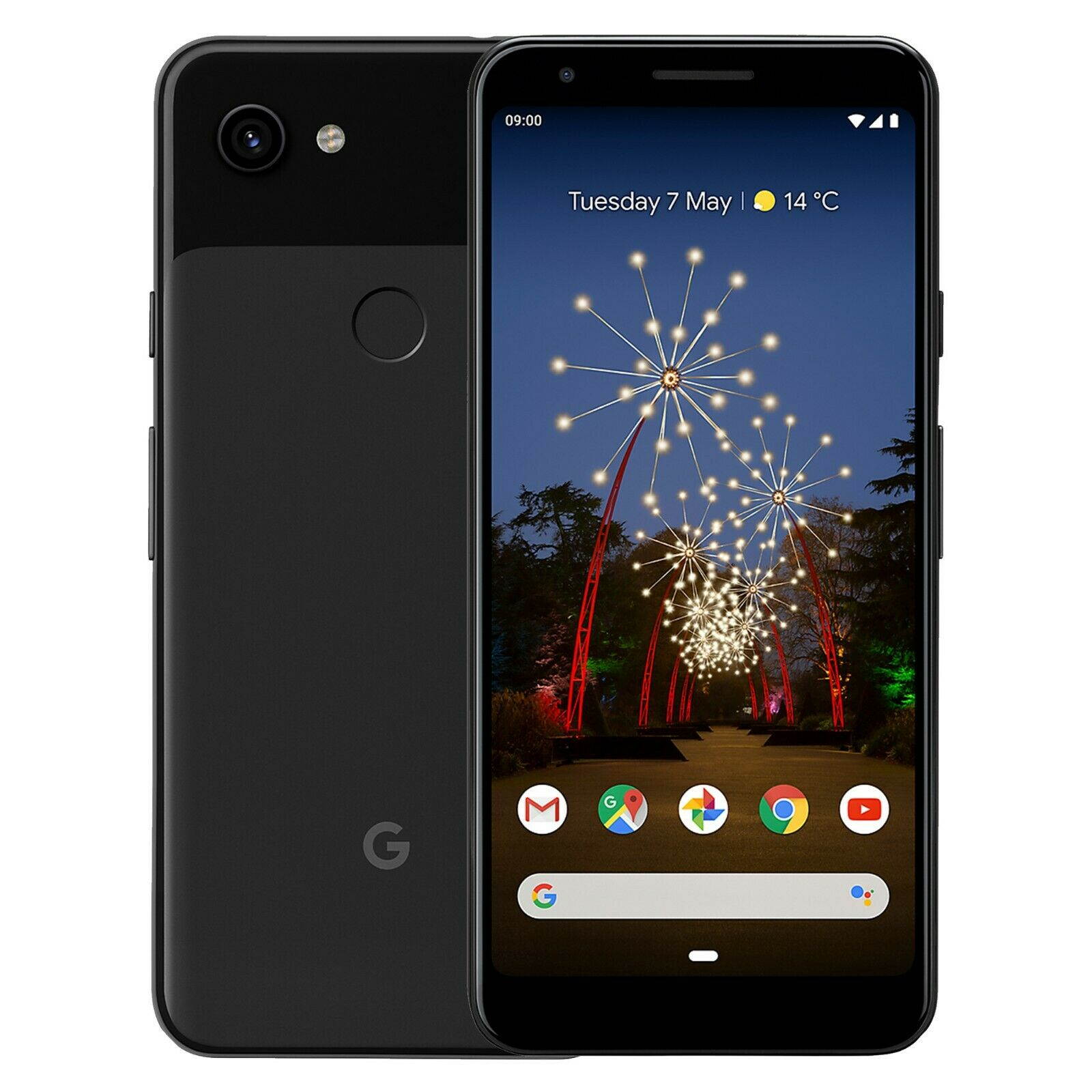 Google Pixel 3A (2019) G020F 64GB (5.6" inch, GSM, 4G/LTE, CDMA) Factory Unlocked Smartphone - Purple-ish