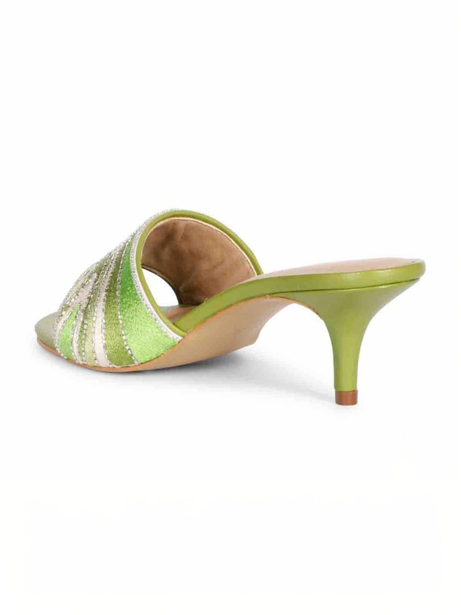 Saint G Women's Rina Green Stilettos