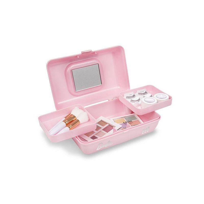 Caboodles Barbie Pretty in Petite Cosmetic Bag - Pink Glitter