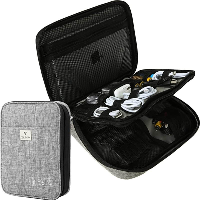 Travel Electronics Gadget Cable Organizer Bag Smart Safe Storage Grey