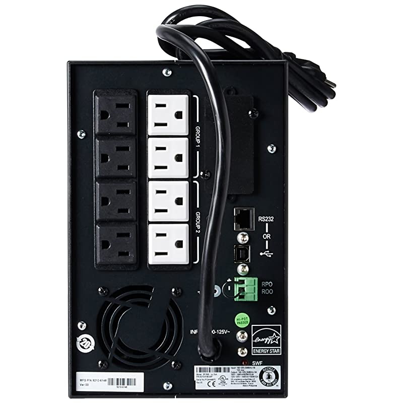 Electrical 5P1500 External UPS,Black/Silver