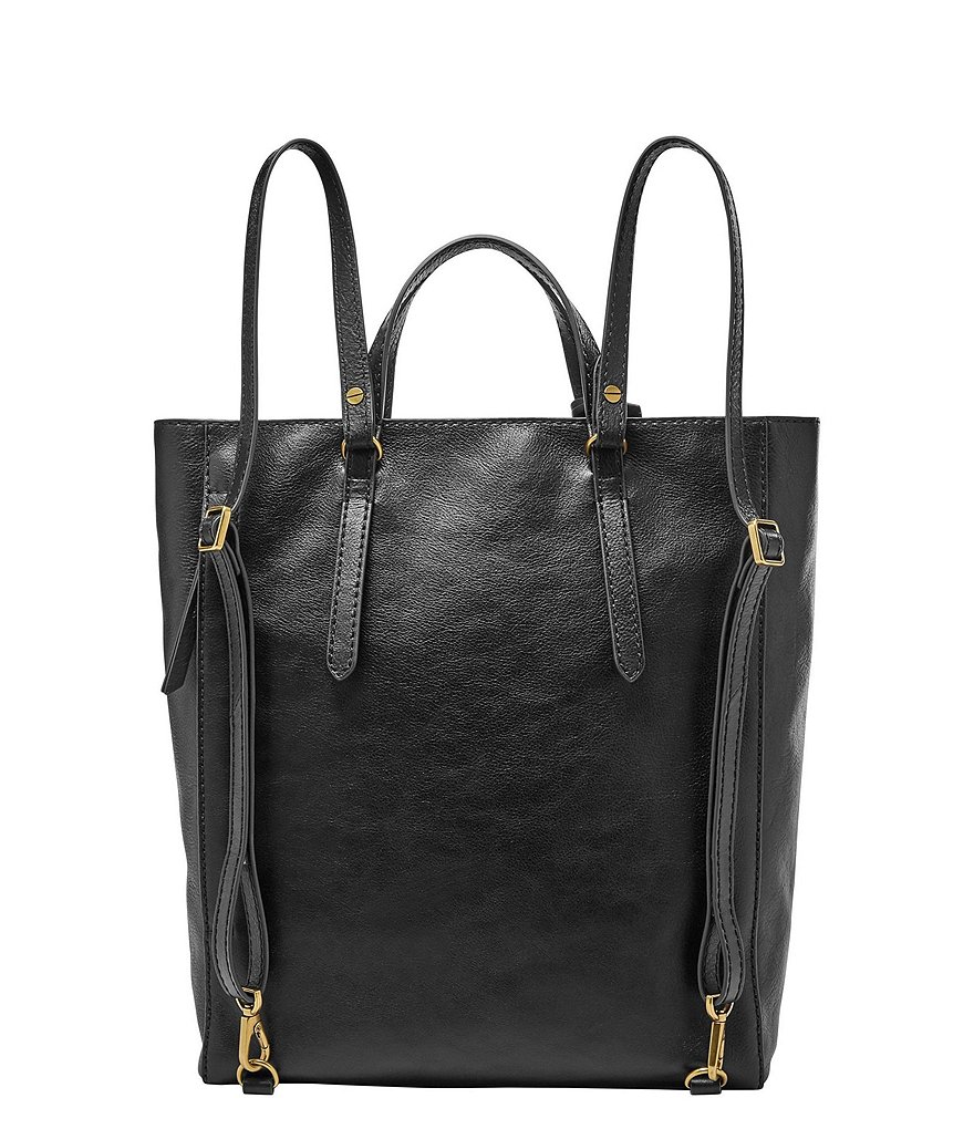 Black Colorblock Bowknot Pattern Knitted Tote Bag