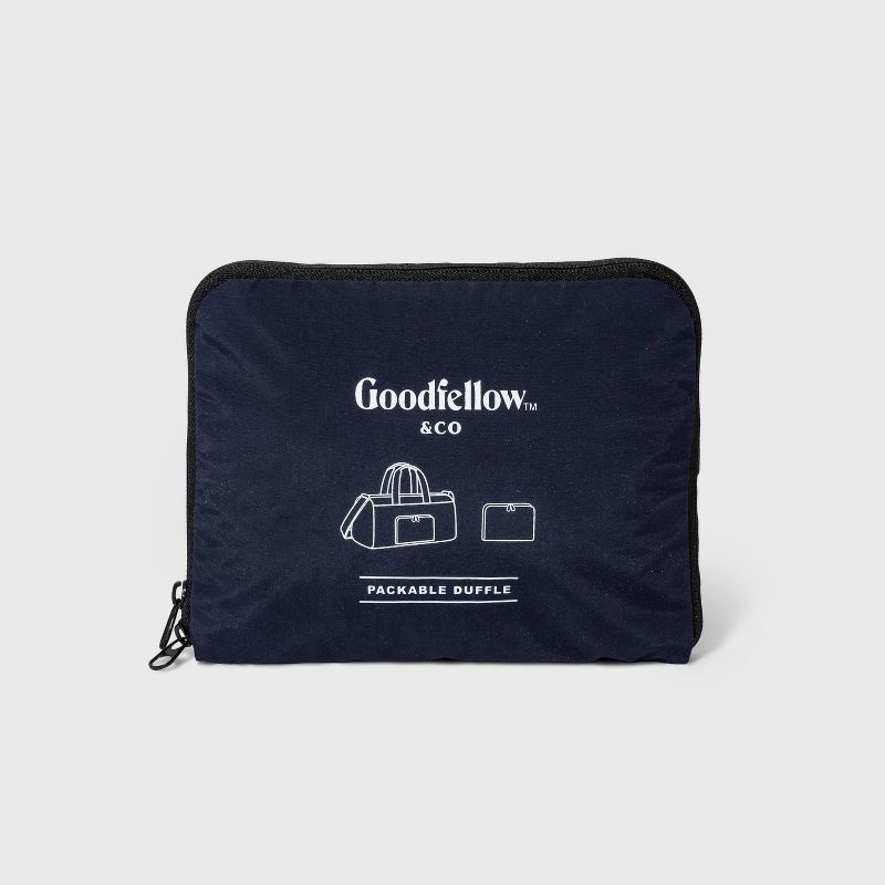 Men's Packable Duffel Bag - Goodfellow & Co™ Navy