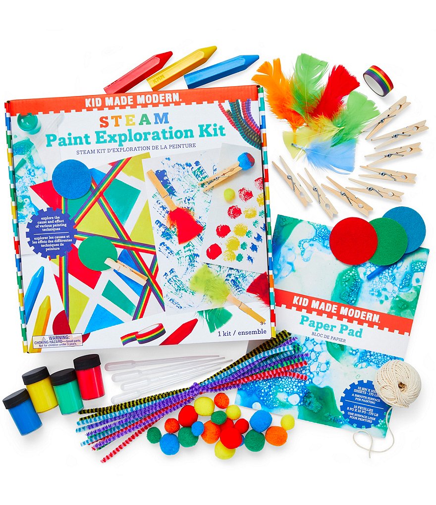 Kid Made Modern STEAM Paint Exploration Kit