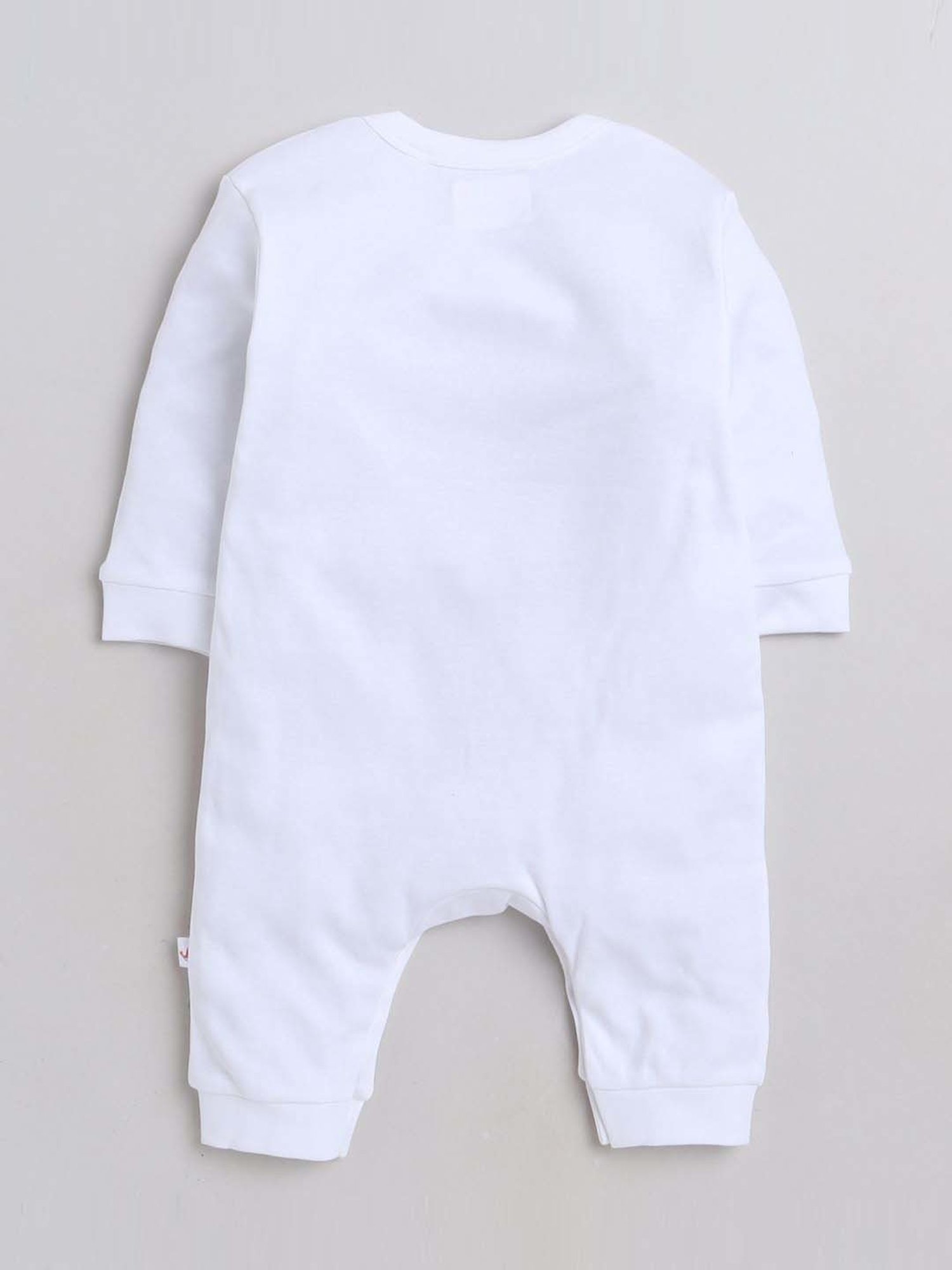 Ed-a-Mamma Baby Pink & White Printed Bodysuit (Pack Of 2)