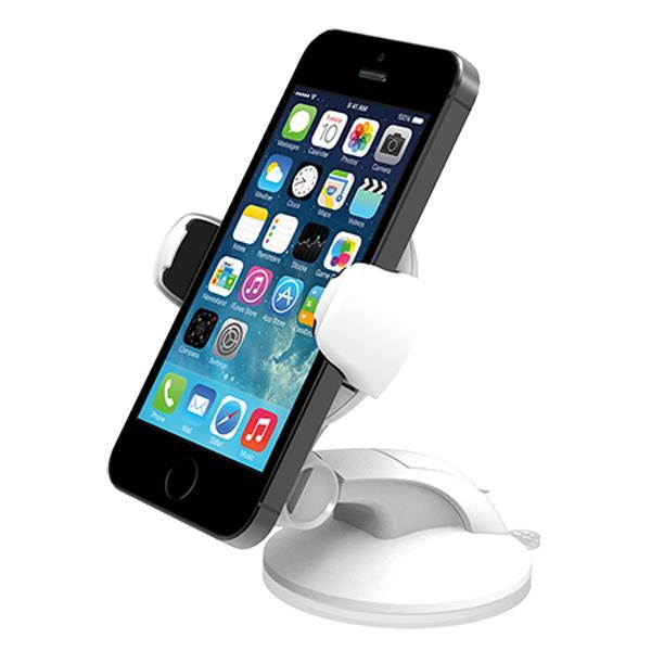 iOttie Easy Flex 3 Car Mount Holder for iPhone 5/5C/5S/6/6S/SE, Galaxy S5/S6/S7, S6/S7edge - White