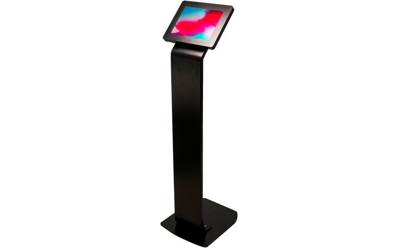 CTA Digital Premium Locking Floor Stand Kiosk - Up to 10.5" Screen Support - 13.5" Width x 16" Depth - Floor Stand - Steel