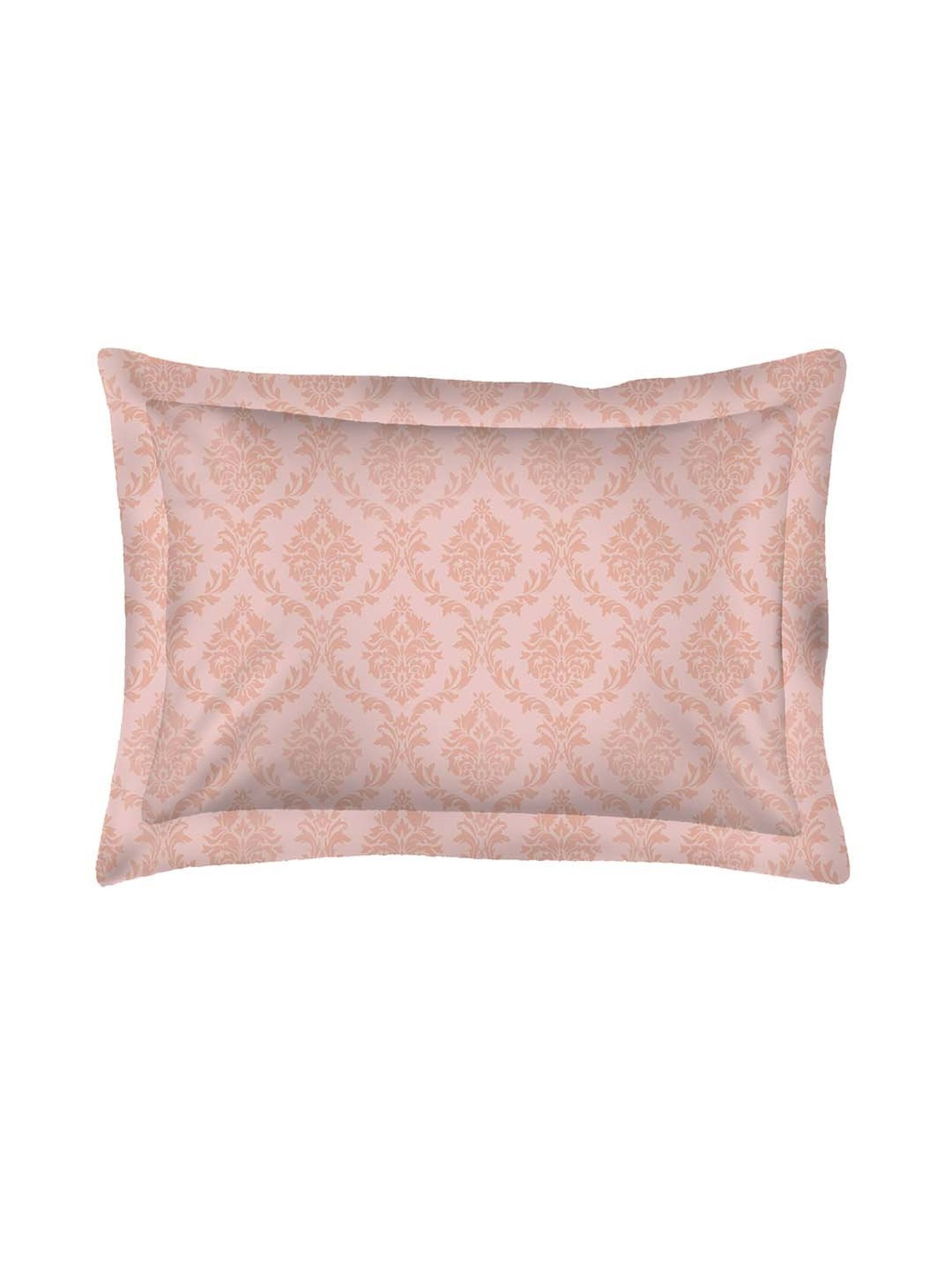 Boutique Living Cool Night Pink Cotton 225 TC Single Flat Bed Sheet With 1 Pillow Cover