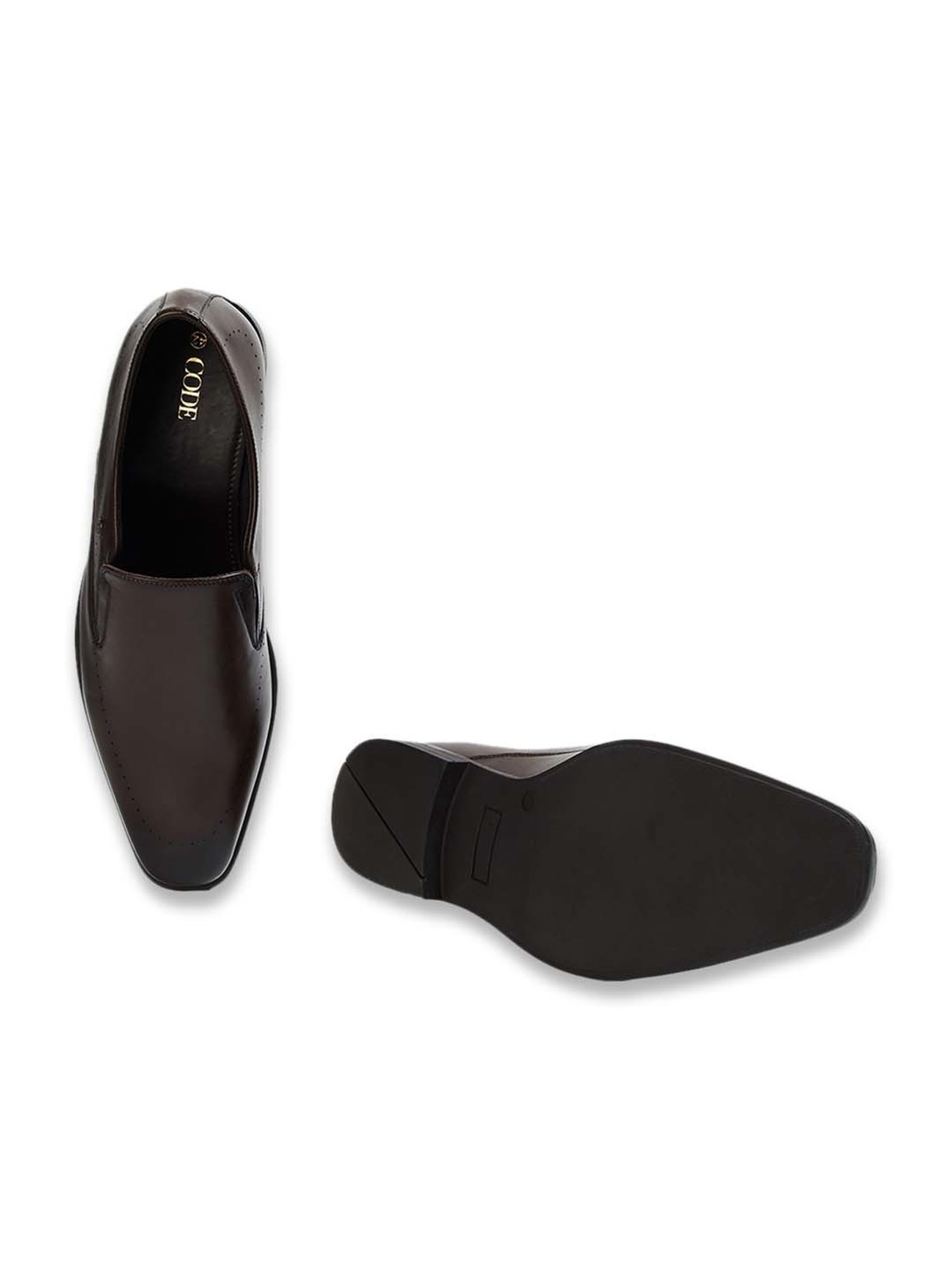 Code by Lifestyle Men's Brown Formal Loafers