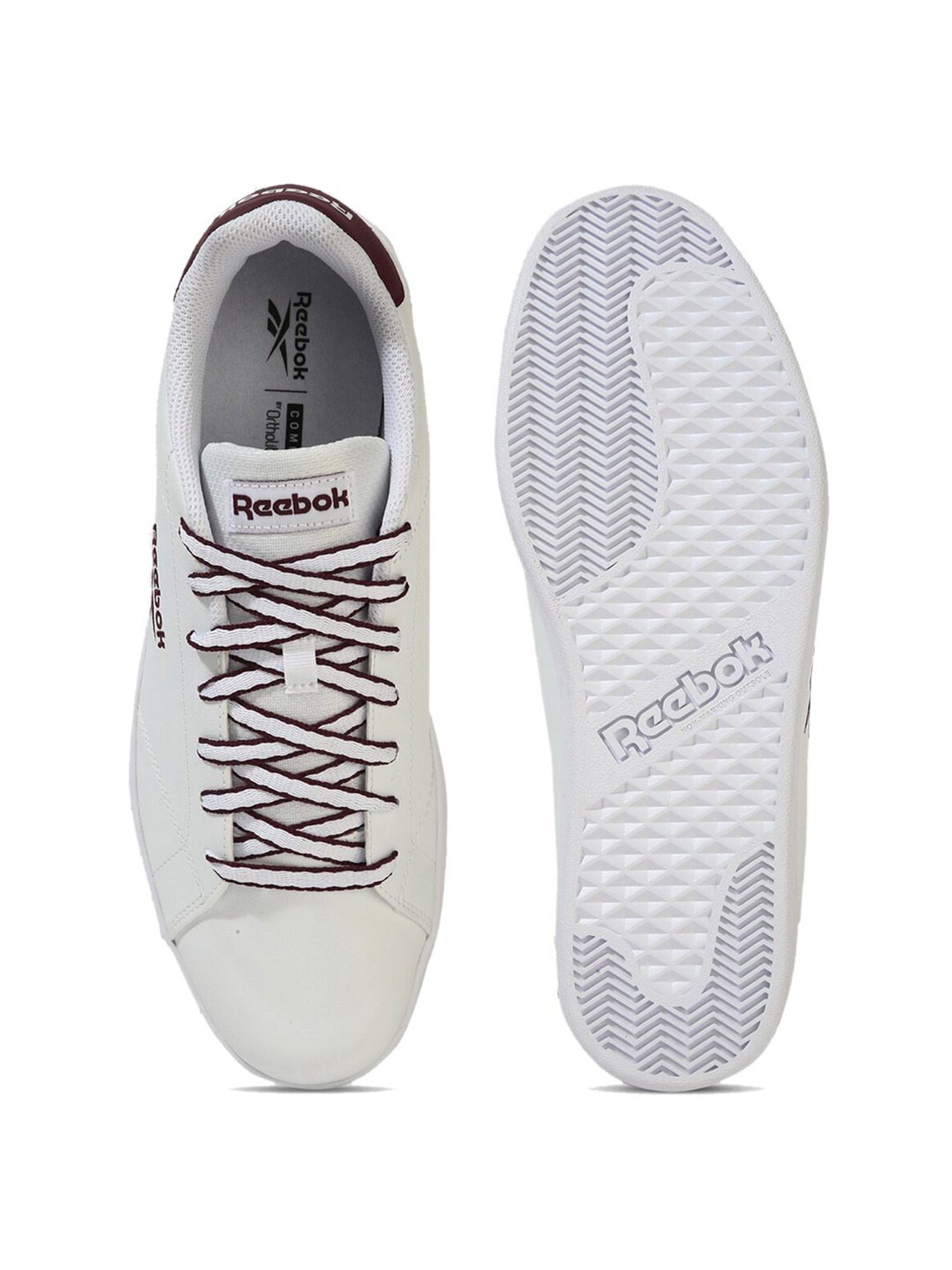 Reebok Men's Complete Sport White Casual Sneakers