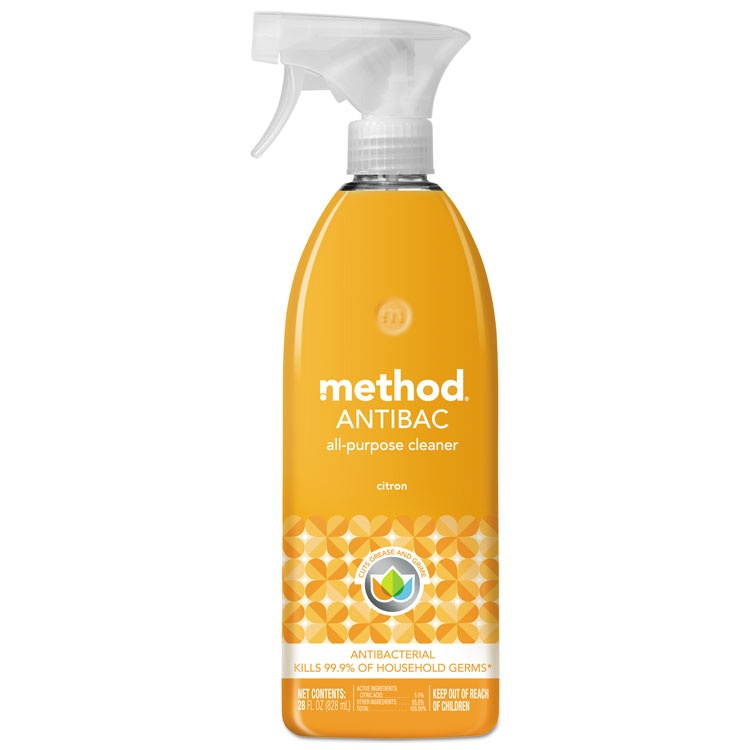 Method Antibac All-Purpose Cleaner Bamboo 28 oz Spray Bottle 8/Carton 01452